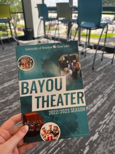 PICTURE: an image of the Bayou Theater's 2022/2023 season pamphlet.