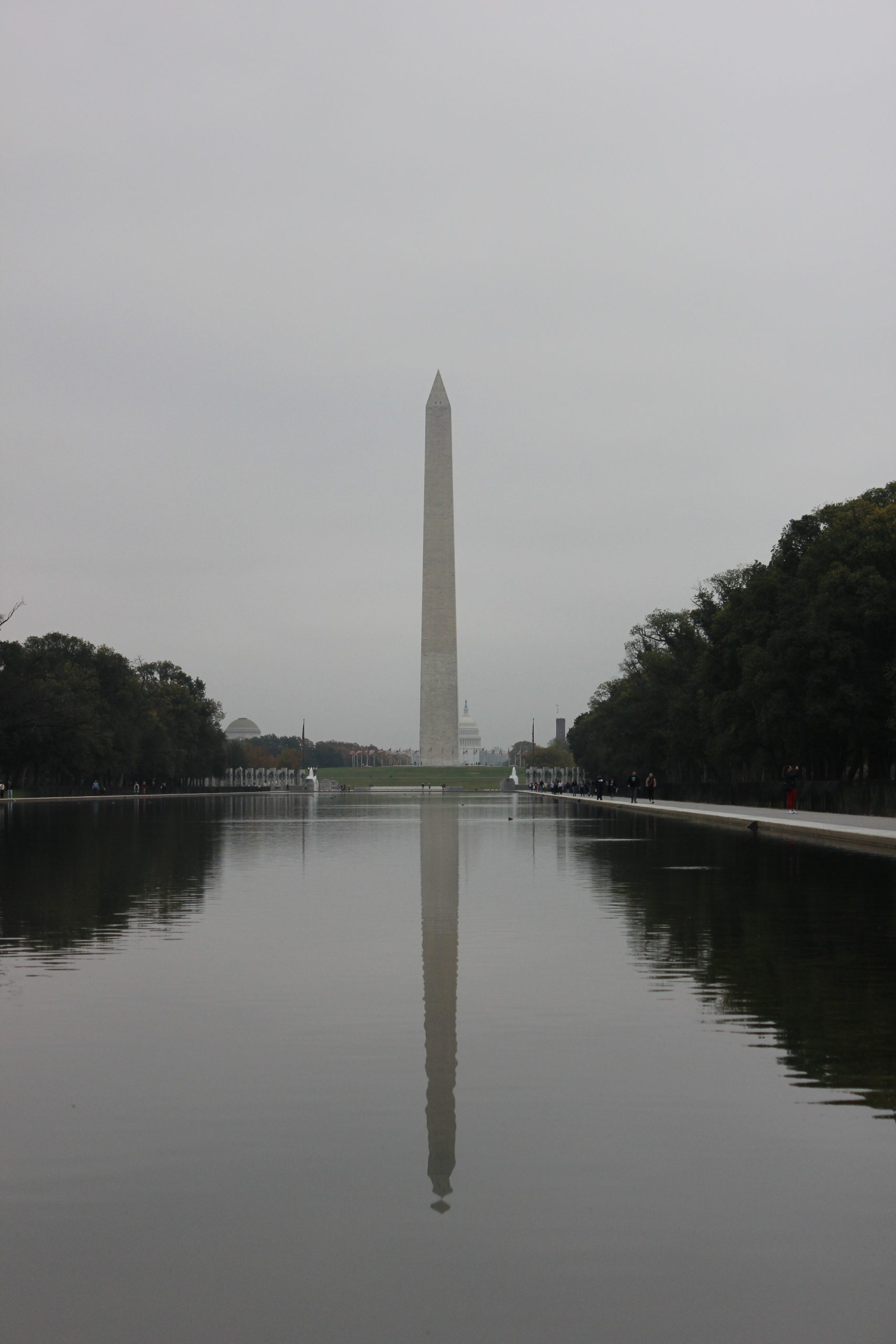 The Washington Monument from a distance.Photo by The Signal Reporter Karsyn Coxie.