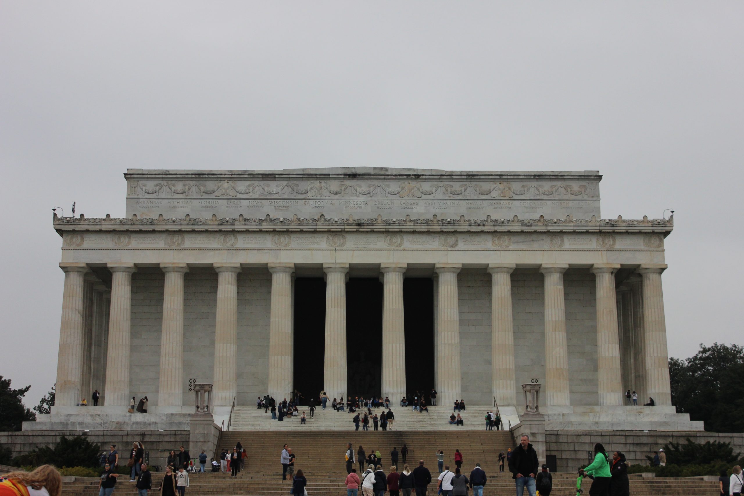 The Lincoln Memorial.Photo by The Signal Reporter Karsyn Coxie.