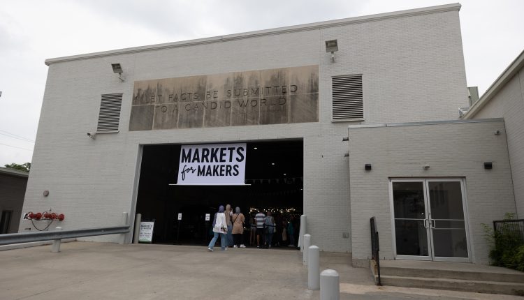 The entrance to Markets for Makers