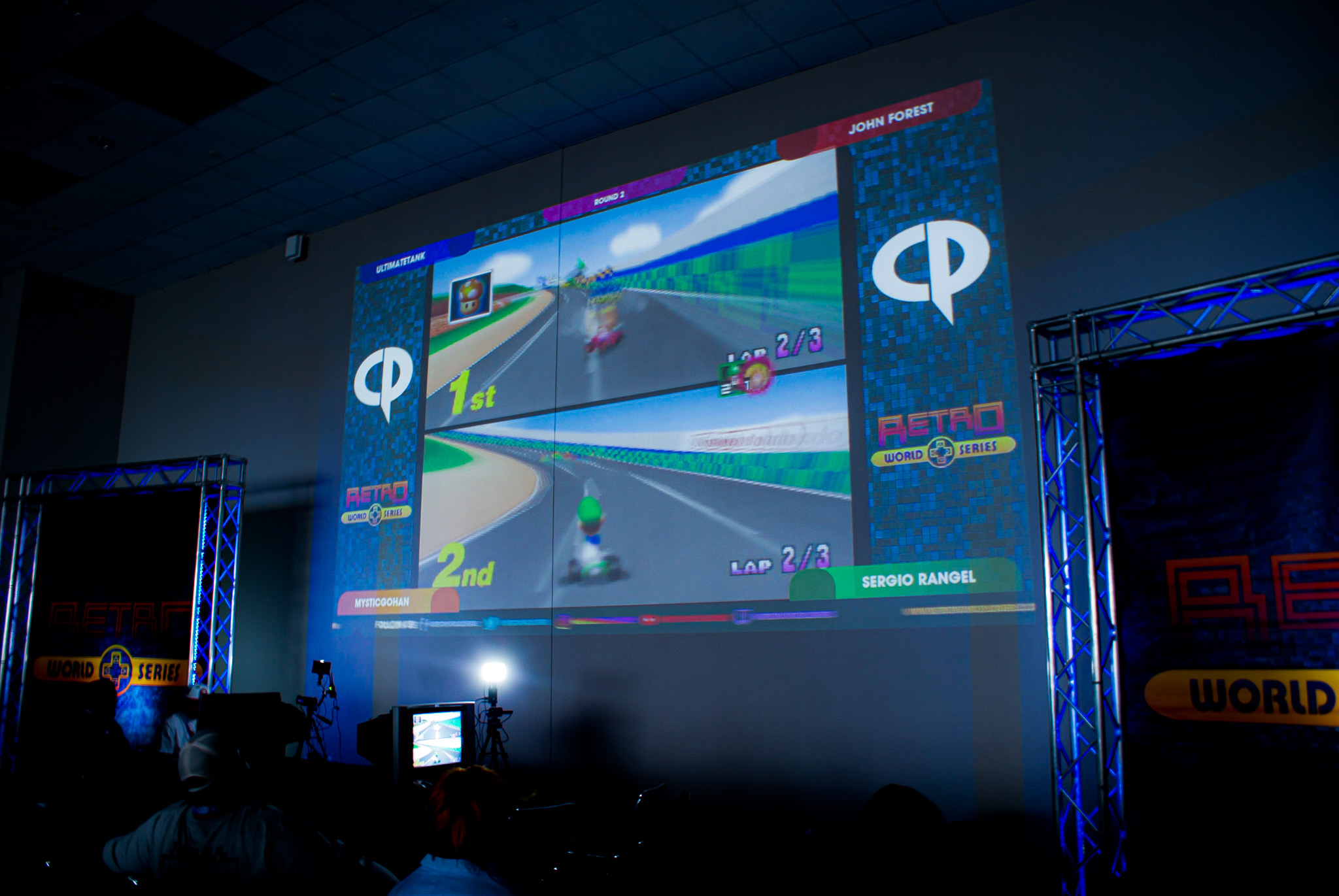 Retro World Series returned to host another classic game tournament, the games that were played were Mario Kart and Super Smash Bros (classic and melee). Photo by reporter Adan Martinez.